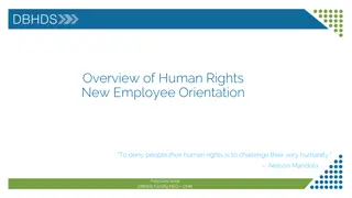 Human Rights in Employee Orientation