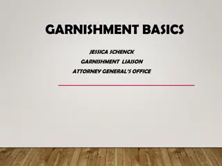 Garnishment Basics and Process Overview