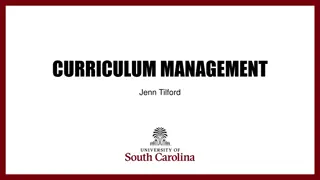Comprehensive Curriculum Management Strategies for Academic Excellence