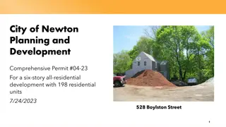 City of Newton Comprehensive Permit Development Overview