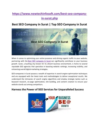 Best SEO Company in Surat - Newtech Infosoft Pvt Ltd. ( 91 9426069095)