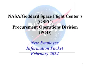 NASA's Goddard Space Flight Center: Overview of Facilities and Missions