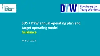 SDS/DYW Annual Operating Plan and Target Operating Model Guidance - March 2024