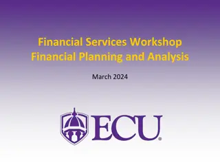 Financial Planning & Analysis Workshop - March 2024