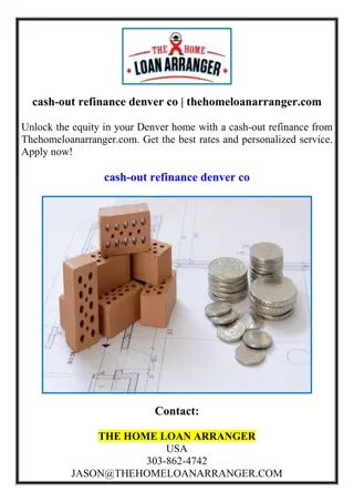 cash-out refinance denver co | thehomeloanarranger.com