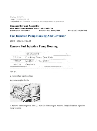 Caterpillar Cat 215 EXCAVATOR (Prefix 14Z) Service Repair Manual Instant Download (14Z00649 and up)