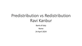 Examining the Shift from Redistribution to Predistribution in Addressing Inequality