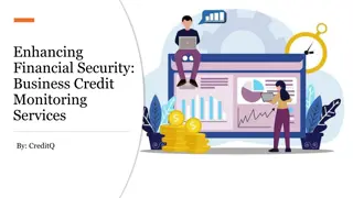 Enhancing Financial Security: Business Credit Monitoring Services​