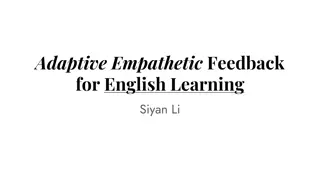 Enhancing English Learning with Empathetic Feedback System