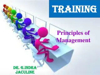 Principles of Management Training: Meaning, Definition, Elements, Importance, and Methods