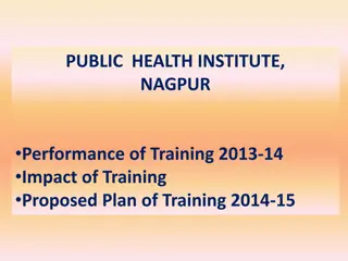 Health Training Performance Analysis in Maharashtra