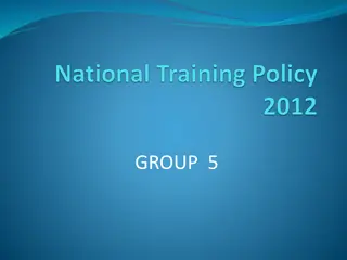 Reformation of National Training Policy for Efficient Civil Service