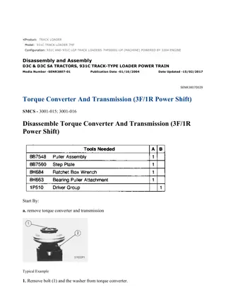 Caterpillar Cat 931C AND 931C LGP TRACK LOADER (Prefix 7HF) Service Repair Manual Instant Download (7HF00001 and up)