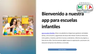 app escuelas infantiles - MIA Plus