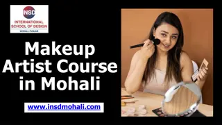 Best Makeup Artist Courses in Mohali: Start Your Glamorous Career