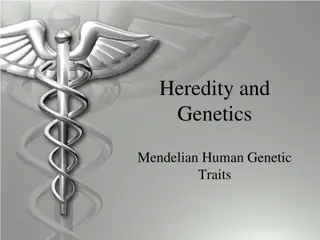Understanding Mendelian Human Genetic Traits