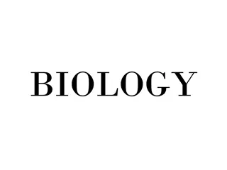 Comprehensive Overview of Biology Curriculum and Syllabus