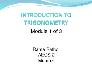 Exploring Trigonometry: A Journey Through Mathematical Relationships