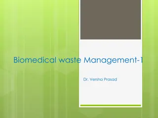 Effective Biomedical Waste Management: Ensuring Public Health and Environmental Safety