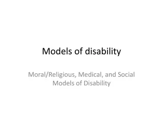 Models of Disability: Moral, Medical, and Social Perspectives