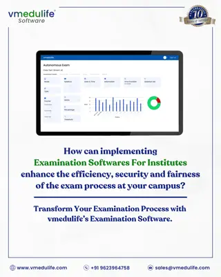 Autonomous Software Excellence: Transforming Assessments with vmedulife