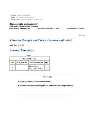 Caterpillar Cat C15 Industrial Engine (Prefix JAS) Service Repair Manual Instant Download (JAS00001 and up)