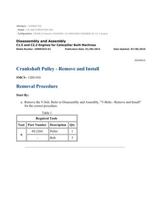 Caterpillar Cat CB36B Compactor (Prefix M36) Service Repair Manual Instant Download (M3600001 and up)