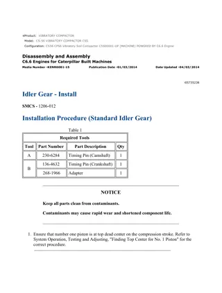 Caterpillar Cat CS56 CP56 Vibratory Soil Compactor (Prefix C5S) Service Repair Manual Instant Download (C5S00001 and up)