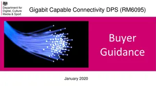 Gigabit Capable Connectivity DPS (RM6095) Buyer Guidance January 2020