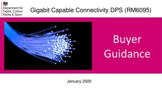 Understanding Gigabit Capable Connectivity DPS (RM6095) Buyer Guidance January 2020