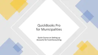 Quick Course on Setting up Fund Accounting in QuickBooks Pro for Municipalities