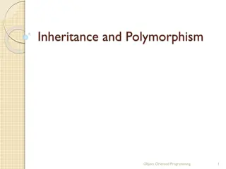 Inheritance and Polymorphism in Object-Oriented Programming