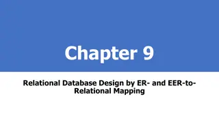 Understanding Relational Database Design and Mapping Techniques