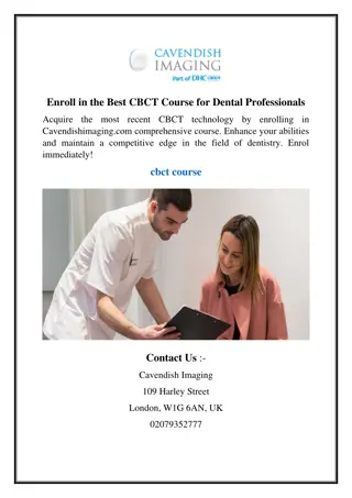 Enroll in the Best CBCT Course for Dental Professionals