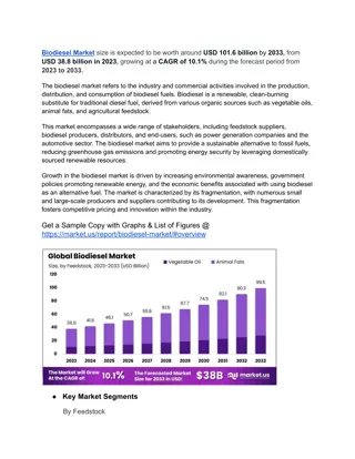 Trade Dynamics: Biodiesel's Impact on International Markets