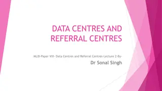 Understanding Data Centres and Referral Centres in Information Institutions