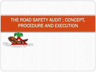 Road Safety Audit and Inspection Concepts