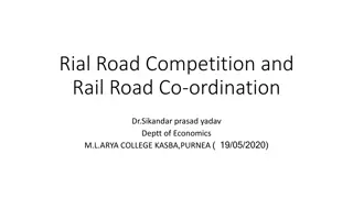 Challenges and Solutions in Rail-Road Competition and Co-ordination