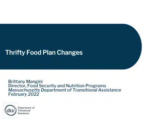 Updated Thrifty Food Plan Improves SNAP Benefits for Massachusetts Residents