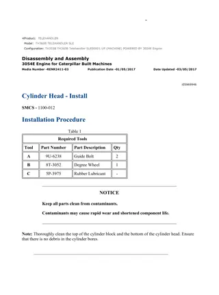 Caterpillar Cat TH355B TH360B Telehandler (Prefix SLE) Service Repair Manual Instant Download (SLE00001 and up)