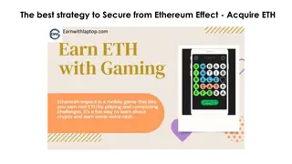 The best strategy to Secure from Ethereum Effect - Acquire ETH