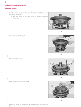 Hurlimann xm 100 t4i hi-level Tractor Service Repair Manual Instant Download