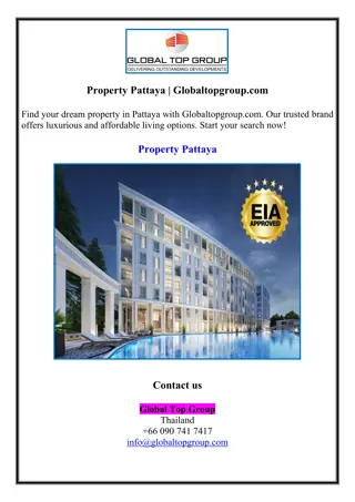 Property Pattaya | Globaltopgroup.com