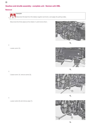 Hurlimann xs-100 (20’’) Tractor Service Repair Manual Instant Download (SN 3001 and up)