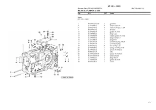 HURLIMANN xt 100 Tractor Parts Catalogue Manual Instant Download (SN 10001 and up)