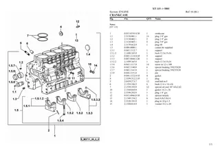 HURLIMANN xt 115 Tractor Parts Catalogue Manual Instant Download (SN 5001 and up)