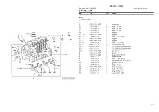 HURLIMANN xt-105 Tractor Parts Catalogue Manual Instant Download (SN 10001 and up)