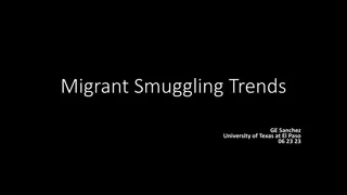 Global Efforts Against Migrant Smuggling Trends Post-COVID Era