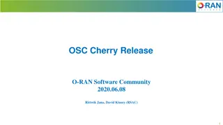 O-RAN Software Community June 2020 Updates