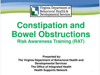 Understanding Constipation and Bowel Obstructions Risk